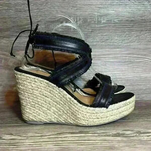 Manebi Espadrille Wedge Sandals